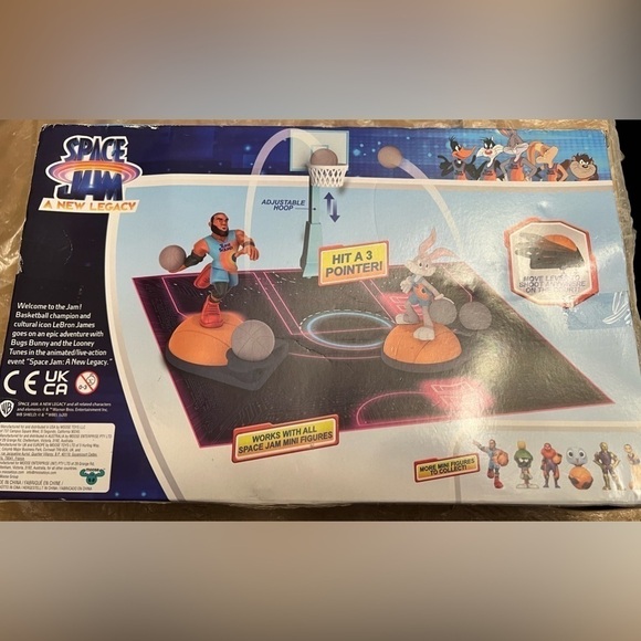 GIOCHI PREZIOSI SPACE JAM NEW LEGEND PLAYSET 2 MINI FIGURE NEW IN BOX - Picture 3 of 4